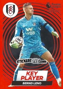 Sticker Bernd Leno (Key Player) - English Premier League 2022-2023 n. 281 - Panini