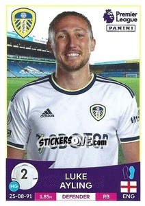 Figurina Luke Ayling - English Premier League 2022-2023 - Panini