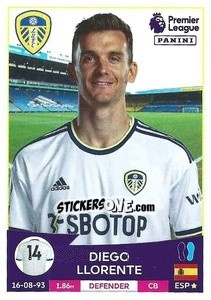 Sticker Diego Llorente - English Premier League 2022-2023 n. 292 - Panini