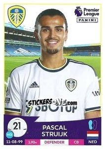 Cromo Pascal Struijk - English Premier League 2022-2023 - Panini