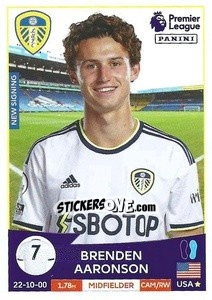 Figurina Brenden Aaronson - English Premier League 2022-2023 - Panini