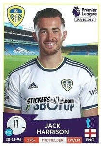 Sticker Jack Harrison - English Premier League 2022-2023 n. 299 - Panini