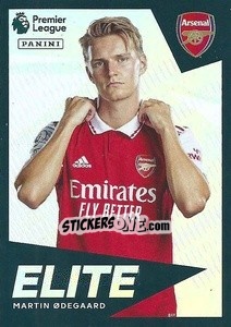 Sticker Martin Ødegaard (Arsenal) - English Premier League 2022-2023 n. 314 - Panini
