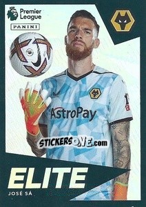 Sticker José Sá (Wolverhampton Wanderers) - English Premier League 2022-2023 n. 332 - Panini