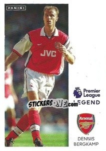 Sticker Dennis Bergkamp (Arsenal) - English Premier League 2022-2023 n. 333 - Panini