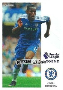 Sticker Didier Drogba (Chelsea) - English Premier League 2022-2023 n. 334 - Panini