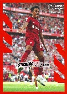Sticker Reds Feast on Cherries! - English Premier League 2022-2023 n. 343 - Panini