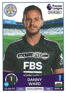 Sticker Danny Ward - English Premier League 2022-2023 n. 348 - Panini