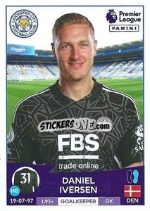 Sticker Daniel Iversen - English Premier League 2022-2023 n. 349 - Panini