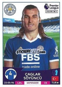 Cromo Çağlar Söyüncü - English Premier League 2022-2023 - Panini