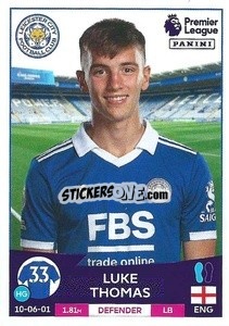 Cromo Luke Thomas - English Premier League 2022-2023 - Panini