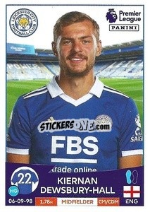 Cromo Kiernan Dewsbury-Hall - English Premier League 2022-2023 n. 362 - Panini