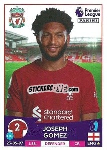 Sticker Joe Gomez - English Premier League 2022-2023 n. 379 - Panini