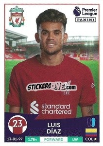 Sticker Luis Díaz - English Premier League 2022-2023 - Panini