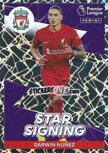 Sticker Darwin Núñez (Star Signing) - English Premier League 2022-2023 n. 399 - Panini