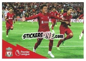 Sticker Fabio Carvalho (Celebration) - English Premier League 2022-2023 n. 400 - Panini