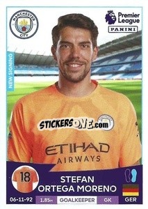 Sticker Stefan Ortega Moreno - English Premier League 2022-2023 - Panini