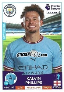 Sticker Kalvin Phillips - English Premier League 2022-2023 - Panini