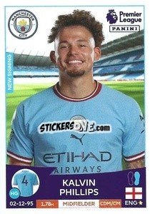 Sticker Kalvin Phillips - English Premier League 2022-2023 n. 417 - Panini