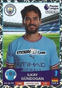 Sticker İlkay Gündoğan - English Premier League 2022-2023 n. 418 - Panini