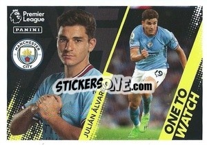 Sticker Julián Álvarez (One to Watch) - English Premier League 2022-2023 - Panini