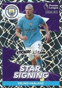 Sticker Erling Haaland (Star Signing) - English Premier League 2022-2023 n. 428 - Panini