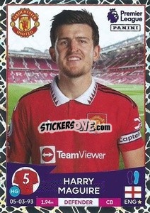 Sticker Harry Maguire - English Premier League 2022-2023 n. 438 - Panini