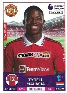 Figurina Tyrell Malacia - English Premier League 2022-2023 - Panini