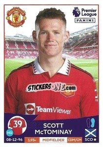 Sticker Scott McTominay - English Premier League 2022-2023 - Panini