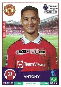 Sticker Antony - English Premier League 2022-2023 - Panini