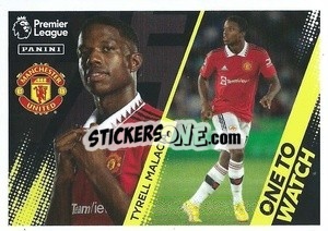 Sticker Tyrell Malacia (One to Watch) - English Premier League 2022-2023 n. 456 - Panini