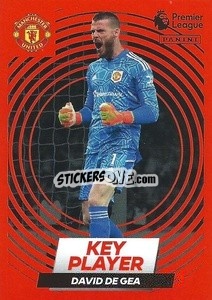 Sticker David De Gea (Key Player) - English Premier League 2022-2023 - Panini