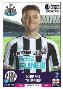Sticker Kieran Trippier - English Premier League 2022-2023 n. 466 - Panini