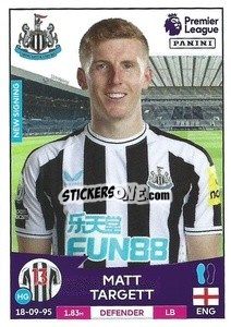 Sticker Matt Targett - English Premier League 2022-2023 - Panini