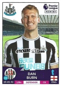 Sticker Dan Burn - English Premier League 2022-2023 - Panini