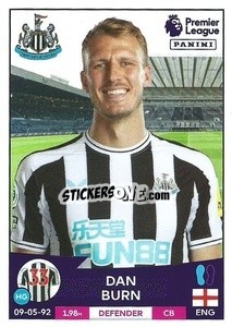 Figurina Dan Burn - English Premier League 2022-2023 - Panini