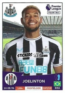 Sticker Joelinton - English Premier League 2022-2023 n. 473 - Panini