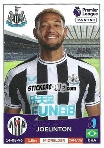 Figurina Joelinton - English Premier League 2022-2023 - Panini