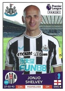 Sticker Jonjo Shelvey - English Premier League 2022-2023 - Panini