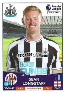 Sticker Sean Longstaff - English Premier League 2022-2023 - Panini