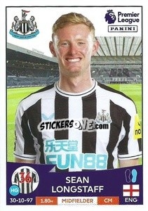 Sticker Sean Longstaff - English Premier League 2022-2023 n. 479 - Panini