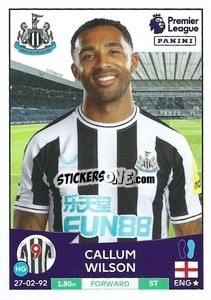 Sticker Callum Wilson - English Premier League 2022-2023 - Panini