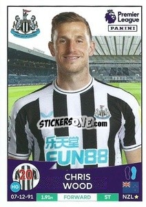 Sticker Chris Wood - English Premier League 2022-2023 - Panini
