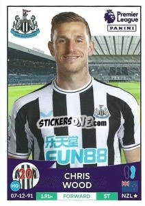 Sticker Chris Wood - English Premier League 2022-2023 n. 484 - Panini