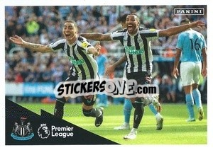 Sticker Miguel Almirón (Celebration) - English Premier League 2022-2023 - Panini