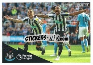 Sticker Miguel Almirón (Celebration) - English Premier League 2022-2023 n. 487 - Panini