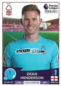 Sticker Dean Henderson - English Premier League 2022-2023 n. 493 - Panini