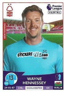 Figurina Wayne Hennessey - English Premier League 2022-2023 - Panini