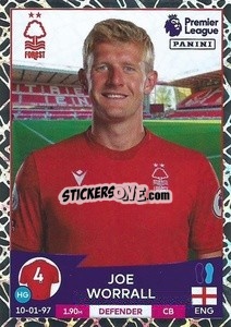 Sticker Joe Worrall - English Premier League 2022-2023 n. 495 - Panini