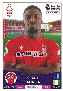 Cromo Serge Aurier - English Premier League 2022-2023 - Panini